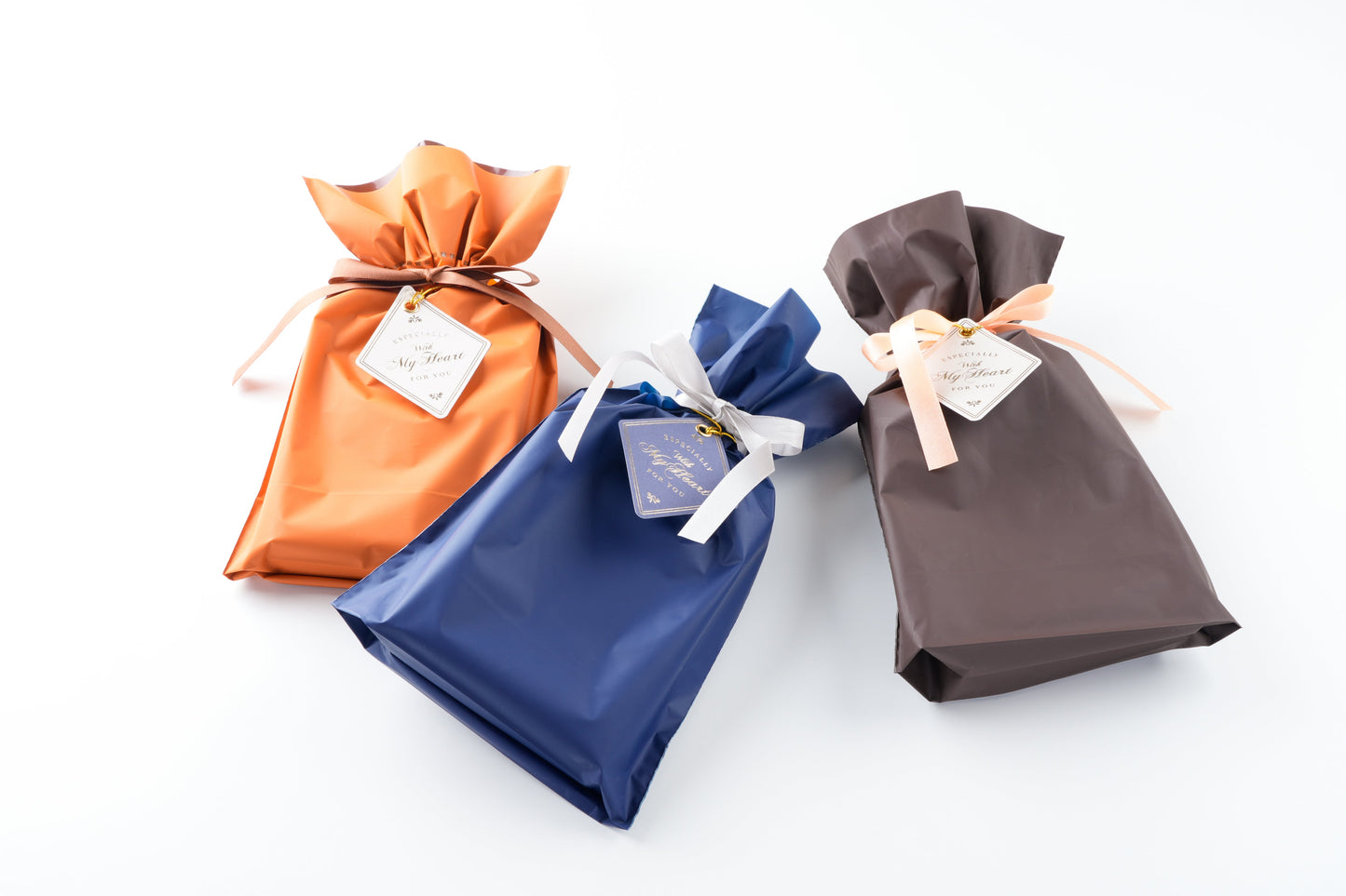 有料ギフトラッピング:青