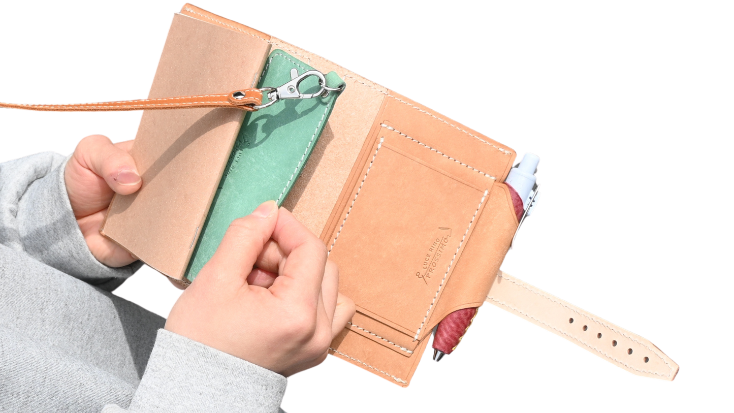 LUCE strap card ミニ6・パスポート【prossimoシリーズ オプション】全8色