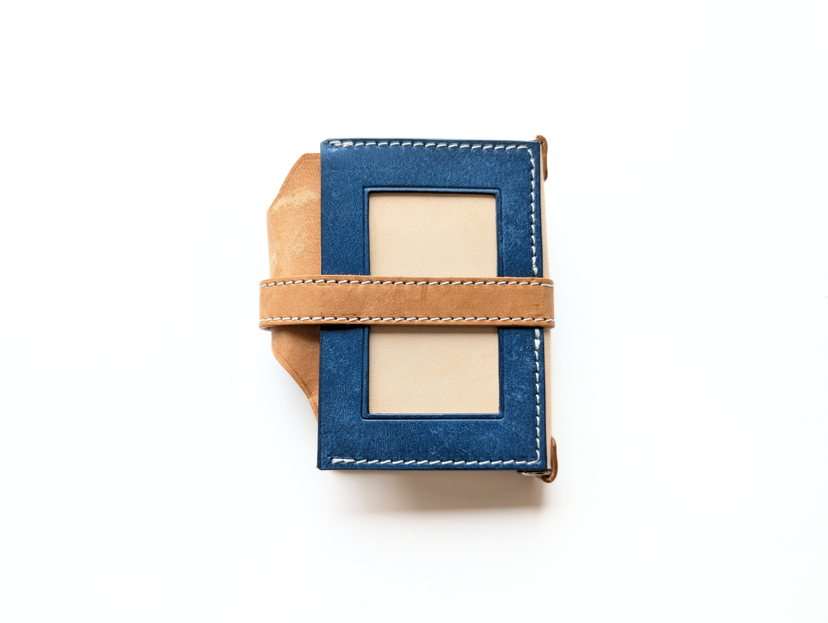 未使用級✨HERMES リングノート メモ帳 レザー ブルー系 HERMES 未使用級✨HERMES リングノート メモ帳 レザー ブルー系 HERMES