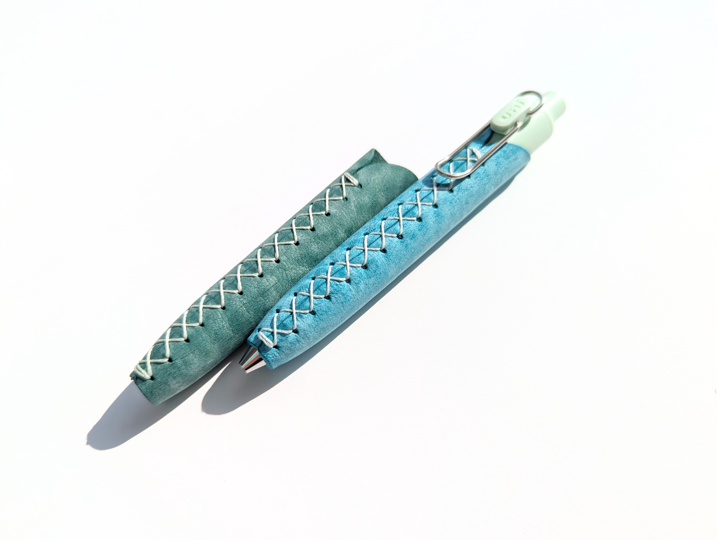 LUCE Pen Fit short クリームソーダシリーズ  本革 ペンカバー