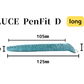 LUCE Pen Fit D long クリームソーダシリーズ  本革 ペンカバー