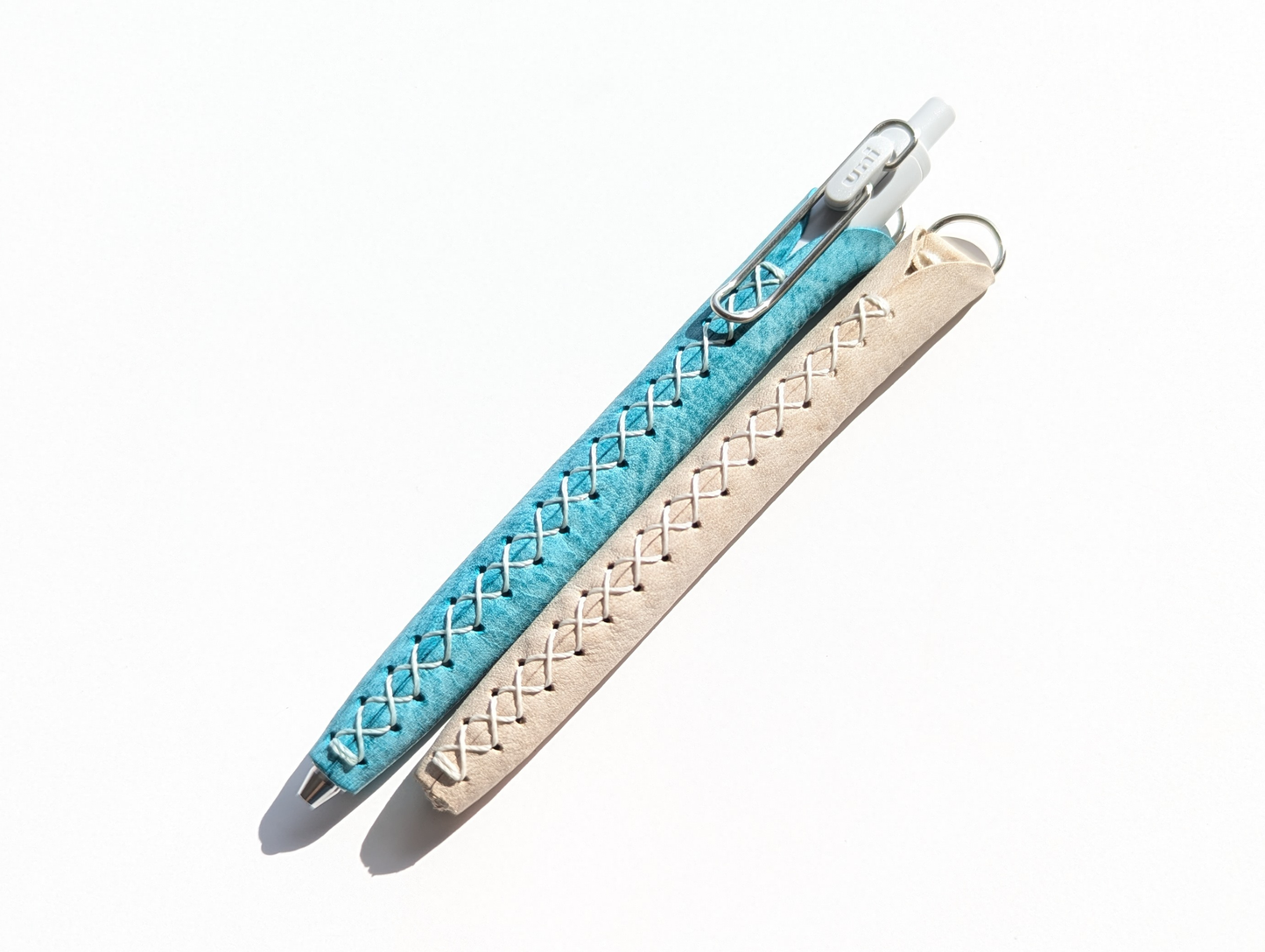 LUCE Pen Fit D long クリームソーダシリーズ  本革 ペンカバー