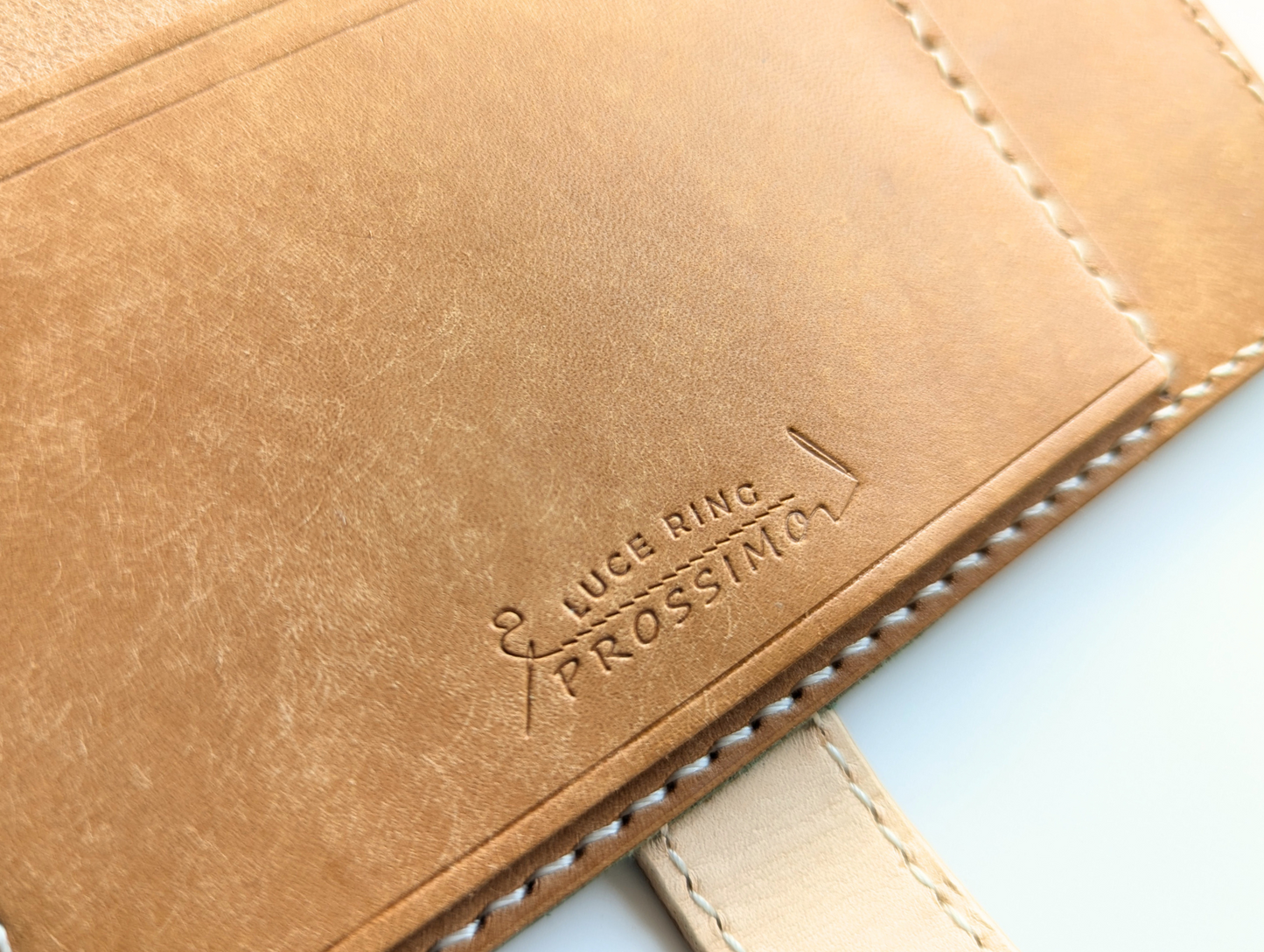 本革  手帳カバー　LUCE RING prossimo A6