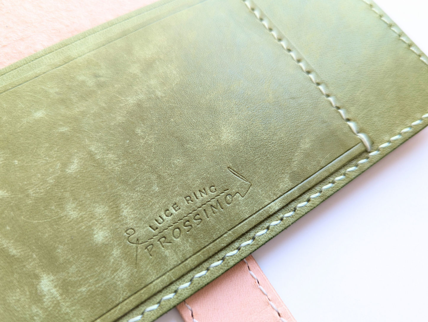 本革  手帳カバー　LUCE RING prossimo A6
