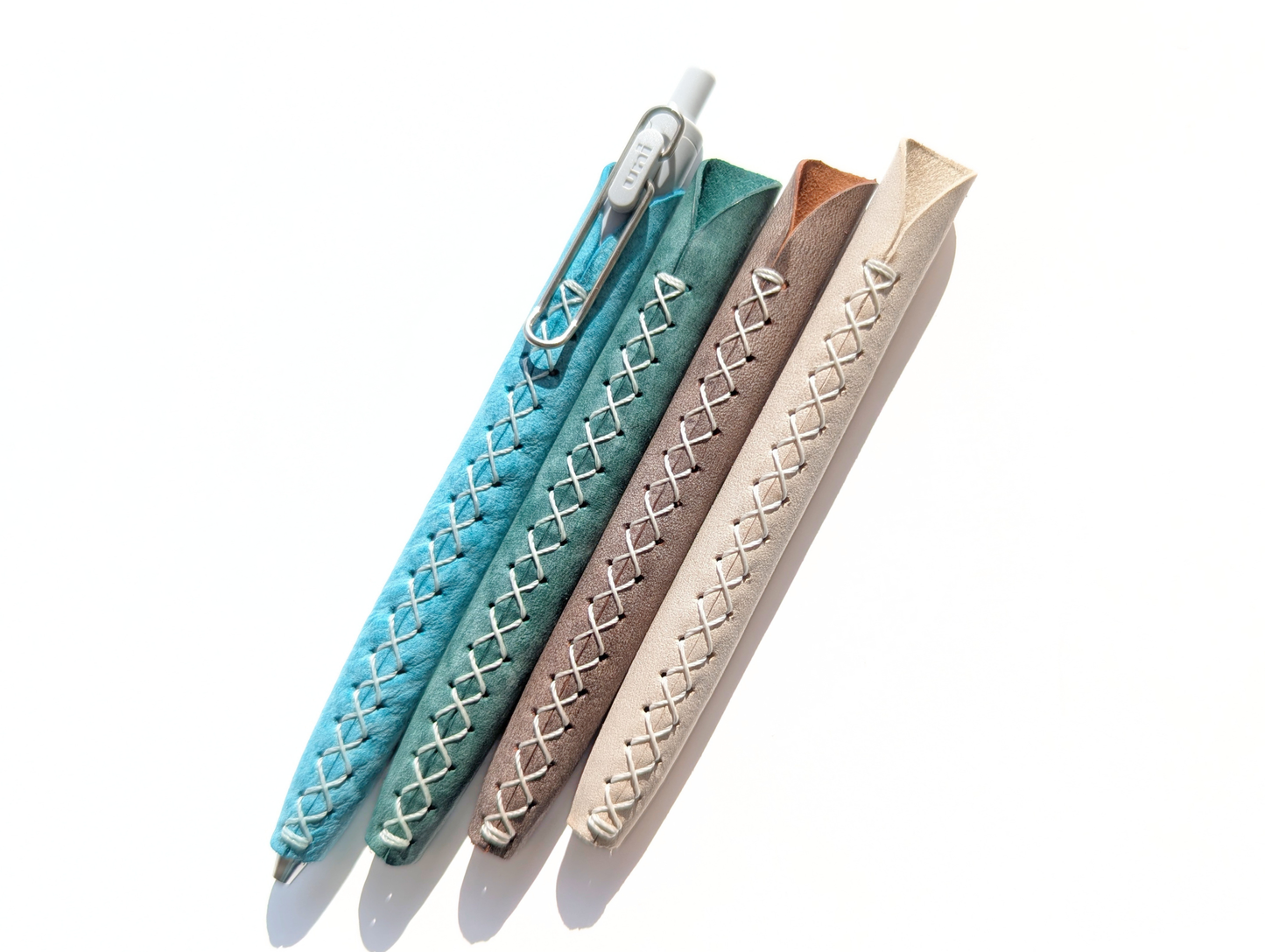 LUCE Pen Fit long クリームソーダシリーズ  本革 ペンカバー
