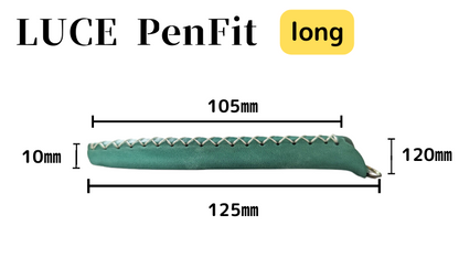 本革 ペンカバー　LUCE Pen Fit  long キャメル