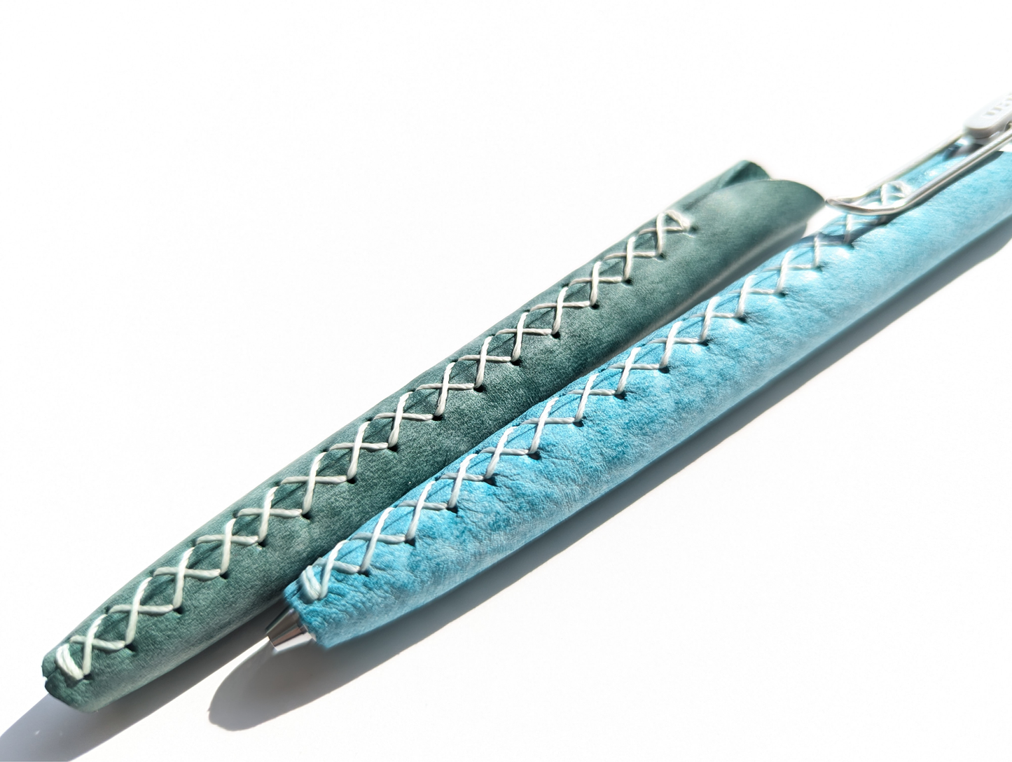 LUCE Pen Fit long クリームソーダシリーズ  本革 ペンカバー